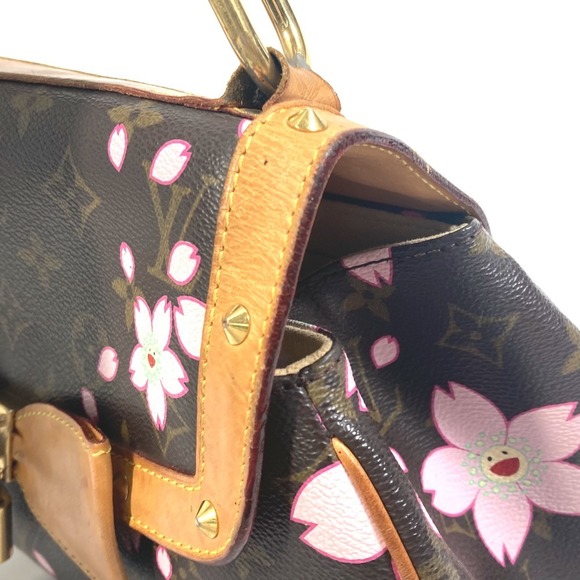 Louis Vuitton Monogram Cherry Sac Retro Handbag Brown - Picture 8 of 12